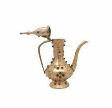 <b>Arabic</b> Brass Coffee Pot Dallah - Product Image 5