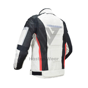 แจ็กเก็ตหนังขี่มอเตอร์ไซค์ประสิทธิภาพสูงสำหรับผู้ชายและเสื้อผ้าเสื้อแจ็กเก็ตมอเตอร์ไซค์สำหรับแข่งมอเตอร์ไซค์กันน้ำ - Product Image 3