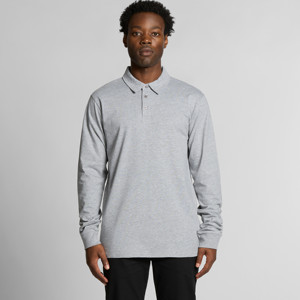 Best Quality 2 Button Custom Color and Size Long Sleeve 100% Cotton Casual Style <b>Polo</b> <b>Shirt</b> for <b>Men</b> - Product Image 6