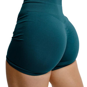 Fabricants de shorts de gym de haute qualité pour femmes, shorts personnalisés à la mode pour le sport, le fitness, la course à pied, le yoga et le vélo. - Product Image 2