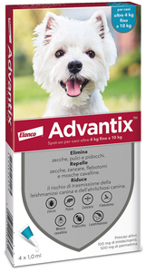 Antiparassitario Advantix (4 Pipette) Per Cani fino a 410 Kg. - Product Image 1