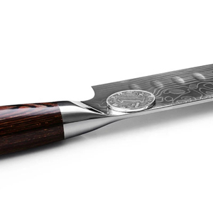 Navaja de Bolsillo Moderna Japonesa para Exteriores, Acero Inoxidable, Mango de Hierro Fundido, Hoja de 10-11.9 Pulgadas, Ambidiestra, Sostenible - Product Image 2