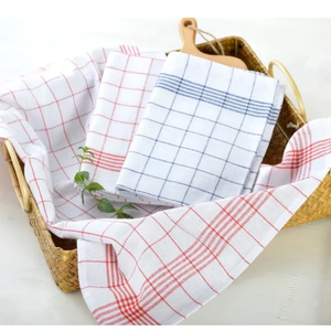 Toallas de cocina desechables, paños de algodón orgánico 100% de alta calidad con certificado GOTS, impermeables, rectangulares, suaves y absorbentes para eventos y comedor - Product Image 1