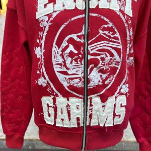 Bon matériel Odm Services la plus demandée fermeture éclair sweat à capuche bouffée imprimé fabriqué en usine pas cher prix sweats à capuche hommes sweats à capuche - Product Image 2