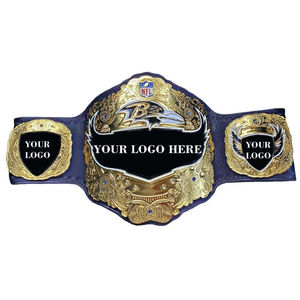 เข็มขัดหนังแชมป์สำหรับนักมวย MMA แบบสั่งทำเข็มขัดมวยปล้ำระดับพรีเมียมสำหรับเทควันโดคาราเต้ยูโด - Product Image 2