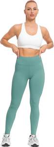 Meilleur prix Service OEM Legging de gymnastique décontracté pour femmes 100% coton respirant taille moyenne vente en ligne - Product Image 2