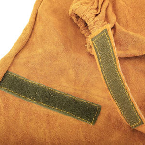 Manchons de soudage en cuir de vachette de qualité supérieure manchons de Protection contre les étincelles résistants à la chaleur pour les soudeurs prix de gros bras de travail pour hommes - Product Image 5