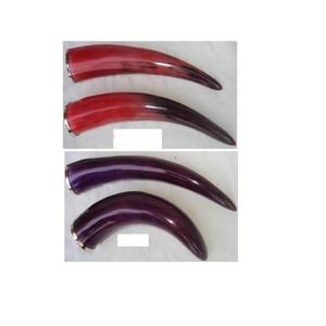 Ensemble de tasses décoratives en corne fabriquées en Inde Parties de pelouse de jardin italien chope à bière en corne avec impression de logo meilleures ventes - Product Image 5