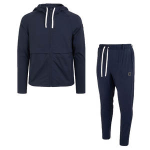 Nouveau Design Élégant Respirant 2 Pièces Ensemble 100% Coton Survêtements À Capuche Survêtements Tendance Lourds De Haute Qualité - Product Image 1