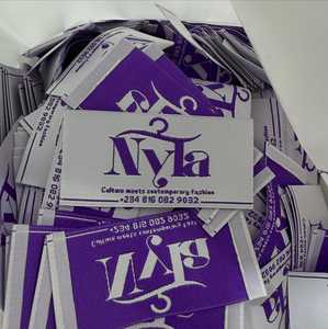 ป้ายผ้าทอมือติดเสื้อพร้อมโลโก้ขนาด2x5ซม. พับได้ตรงกลางพับได้สำหรับ100 - Product Image 4