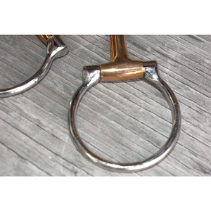 En gros Cuivre Bouche Cheval Bit Prix Anneau Continental Néerlandais Gag Waterford Modèle PF-119 - Product Image 3