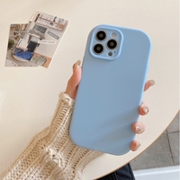 Étui de téléphone antichoc en TPU OEM, 6 couleurs, couleur bonbon, découpe précise, pour 17/16/15/14/13/12/11 Pro Max XR XS 7 Plus