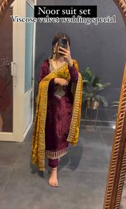 DESIGNER PARTY WEAR <b>TOP</b> AND PLAZO WITH FANCY DUPPATA - Product Image 4