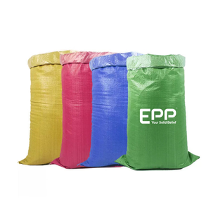 Offre Spéciale le poly conditionnement en plastique tissé par pp de 25kg 50kg met en sac anti sacs tissés UV de glissement pour le grain, farine, emballage de stockage de sable - Product Image 1