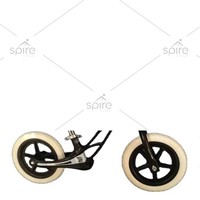 Vélo d'équilibre pour bébé 12 pouces en promotion – Fourche en alliage de magnésium durable, guidon en caoutchouc, hauteur de siège réglable, pneus EVA, capacité 30 kg