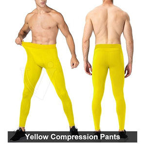 Pantalones de compresión de hombre ligeros y a un precio razonable con nuevo estilo al por mayor - Product Image 5