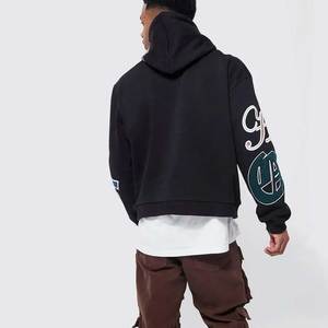 <b>Men</b> Trending Customized Printed Hoodie <b>Pullover</b> Style in Breathable and Comfortable Fabric Cotton Fleece/Polyester Fleece - Product Image 4