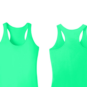 Camiseta sin mangas transpirable suave para mujer personalizada Logo Colorful Summers camiseta sin mangas para mujer moda multicolor camiseta sin mangas para mujer calidad al por mayor - Product Image 4