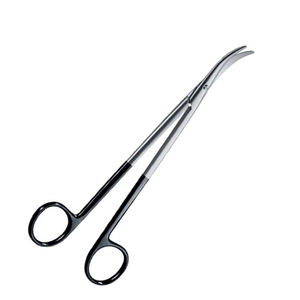 Ciseaux de dissection Supercut Fomon, ciseaux nasaux angulaires, manuels, de haute qualité, certifiés CE, en acier inoxydable chirurgical, instruments ORL, noir - Product Image 6