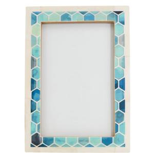 Tendencia Venta caliente MDF de madera Nuevo diseño Marco de fotos con incrustaciones de hueso Marco decorativo hecho a mano Perfecto para decoración Diseño elegante - Product Image 5