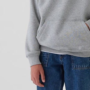 Sweat à capuche pour garçons, matière douce et confortable, pour les acheteurs en gros, prix avantageux, avec logo personnalisable, poche kangourou, 2026 - Product Image 4