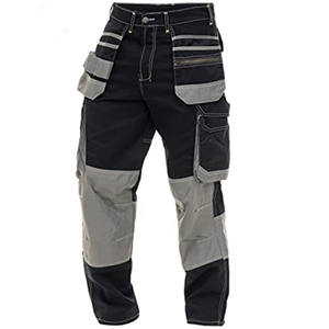 Pantalon cargo de travail pour hommes avec plusieurs poches et logo personnalisé en gros - Product Image 1