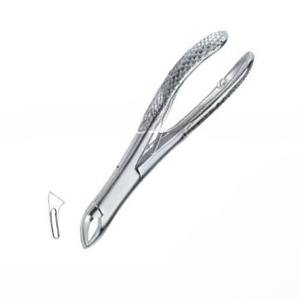 Fórceps de extracción de dientes dentales personalizados de calidad superior Fig.151 SK Logo Instrumentos dentales de acero inoxidable - Product Image 5