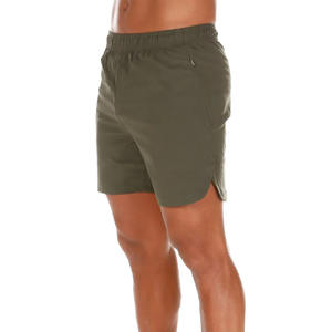 2 in 1 Gym Shorts Men Training Activewear with Inner Compression <b>Layer</b>, Elastic Waist & Custom Wholesale Manufacturing - Product Image 6