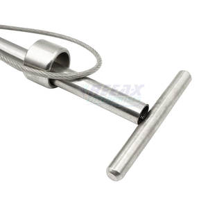 Instrumentos quirúrgicos veterinarios de alta calidad Animal Protect Pig Holder con mango de autocontrol de acero inoxidable - Product Image 3