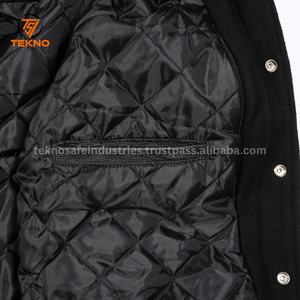 Veste universitaire confortable pour hommes, élégante et idéale pour les vêtements décontractés et les vestes universitaires confortables pour hommes au quotidien, service OEM - Product Image 4