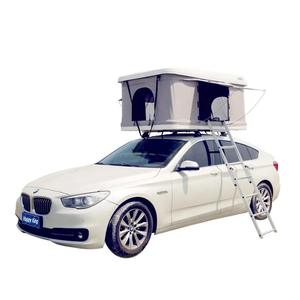 Tente de toit pliante pour camping, en aluminium rigide, pour 3-4 personnes, avec échelle triangulaire, pour camion ou voiture, toit épaissi - Product Image 1