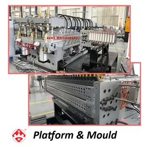 Machine de fabrication de Carton ondulé en plastique PP, Machine de fabrication de Carton ondulé en plastique PP