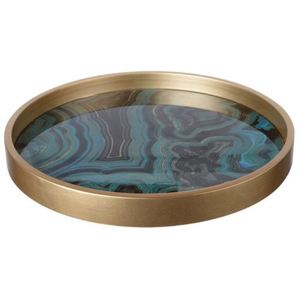 Attractive Hand-crafted Design Resin Serving <b>Tray</b> Single Piece for Flat Restaurants & Hotels <b>Dinner</b> Servings - Product Image 5