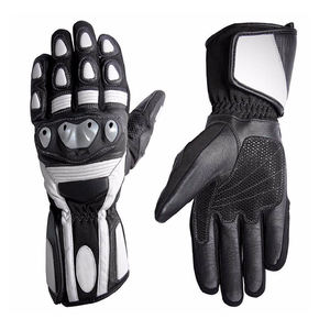 Guantes de Motocicleta Personalizados 2025, Guantes de Cuero Vacuno para Ciclismo, Impermeables y con Protección UV - Product Image 4