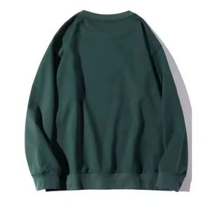 Sudadera gráfica simple verde con manga larga 100% algodón ropa de maternidad al por mayor con diseño de calavera - Product Image 2