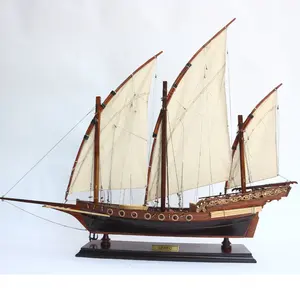 NAVIO ALTO XEBEC 100% ALTA QUALIDADE _ MODELO DE MADEIRA MODELO BARCO FEITO NO VIETNAME _ cor de madeira escura