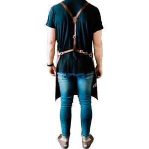 Tablier résistant à la chaleur pour les postes de soudage et les ateliers industriels Tablier en cuir parfait pour le soudage et le meulage - Product Image 2