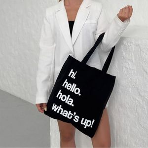 กระเป๋าผ้าฝ้ายรีไซเคิลเป็นมิตรต่อสิ่งแวดล้อมมีสไตล์พร้อมกระเป๋าอเนกประสงค์ดีไซน์ทันสมัยสำหรับการผจญภัยเที่ยวชายหาดแบบลำลองในชีวิตประจำวัน - Product Image 3