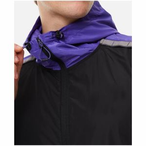 Veste de pluie imperméable coupe-vent veste de neige automne hiver extérieur fermeture éclair veste de pluie imperméable col montant coupe-vent - Product Image 4