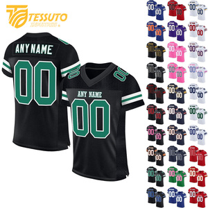 Vêtements de sport imprimés partout Chemises de football classiques vintage Maillot de football personnalisé T-shirt de football à col en V pour hommes - Product Image 6