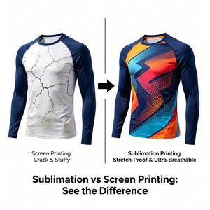 Custom <b>Men's</b> Full Sleeve Rash Guard Quick Dry <b>Compression</b> <b>Shirt</b> Polyester Sublimation Print Fitness Wear OEM - Product Image 3