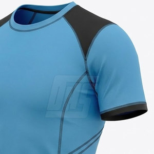 Camisetas Deportivas de Compresión Modernas para Hombre, Corte Ajustado, Elásticas, Transpirables, para Entrenamiento, Fitness, Running, Gimnasio - Product Image 5