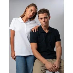 Polo Promozionale Ultrafit Sostenibile con Design Elasticizzato per Comfort e Stile - Product Image 2