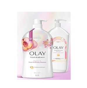 Số lượng lớn Olay rửa cơ thể cho phụ nữ tươi rạng rỡ với nước hoa hồng và ngọt ngào mật hoa Vitamin B3 phức tạp Hydrating công thức - Product Image 3