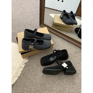 Zapatos Mary Jane de Estilo Francés para Primavera y Verano, Zapatos Planos de Cuero con Suela Gruesa de Estilo Británico Retro, Zapatos de Tacón Alto Dulces y Elegantes - Product Image 4