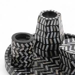 Quemador de Incienso de Nácar Auténtico para Regalo Premium al por Mayor, Decoración de Interiores de Estilo Islámico de Vietnam - Product Image 2