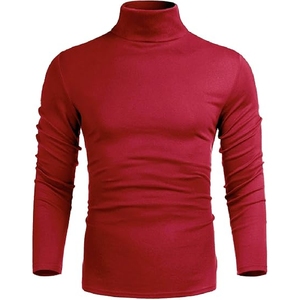 Vente en gros de pull extérieur en polyester à manches longues pour hommes pull tricoté chaud d'hiver avec pull en polyester respirant pour hommes - Product Image 1