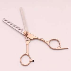 Ciseaux professionnels de toilettage pour chiens en acier inoxydable de 8 \ "Ciseaux amincissants courbés Ciseaux de toilettage pour animaux de compagnie réutilisables ANAAIF - Product Image 1