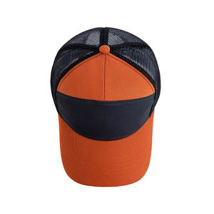 Logo personnalisé OEM en vrac Design de mode simple broderie personnalisée Casquette de baseball Casquette de camionneur en maille - Product Image 6