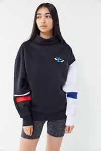 เสื้อครอปฮู้ดดี้สีเทาสไตล์ฟิตเนส ผ้าฝ้าย 100% แขนยาวสำหรับผู้หญิง พร้อมผ้าที่ปรับแต่งได้ - Product Image 5